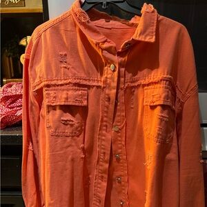 Beautiful Corral Denim Jacket